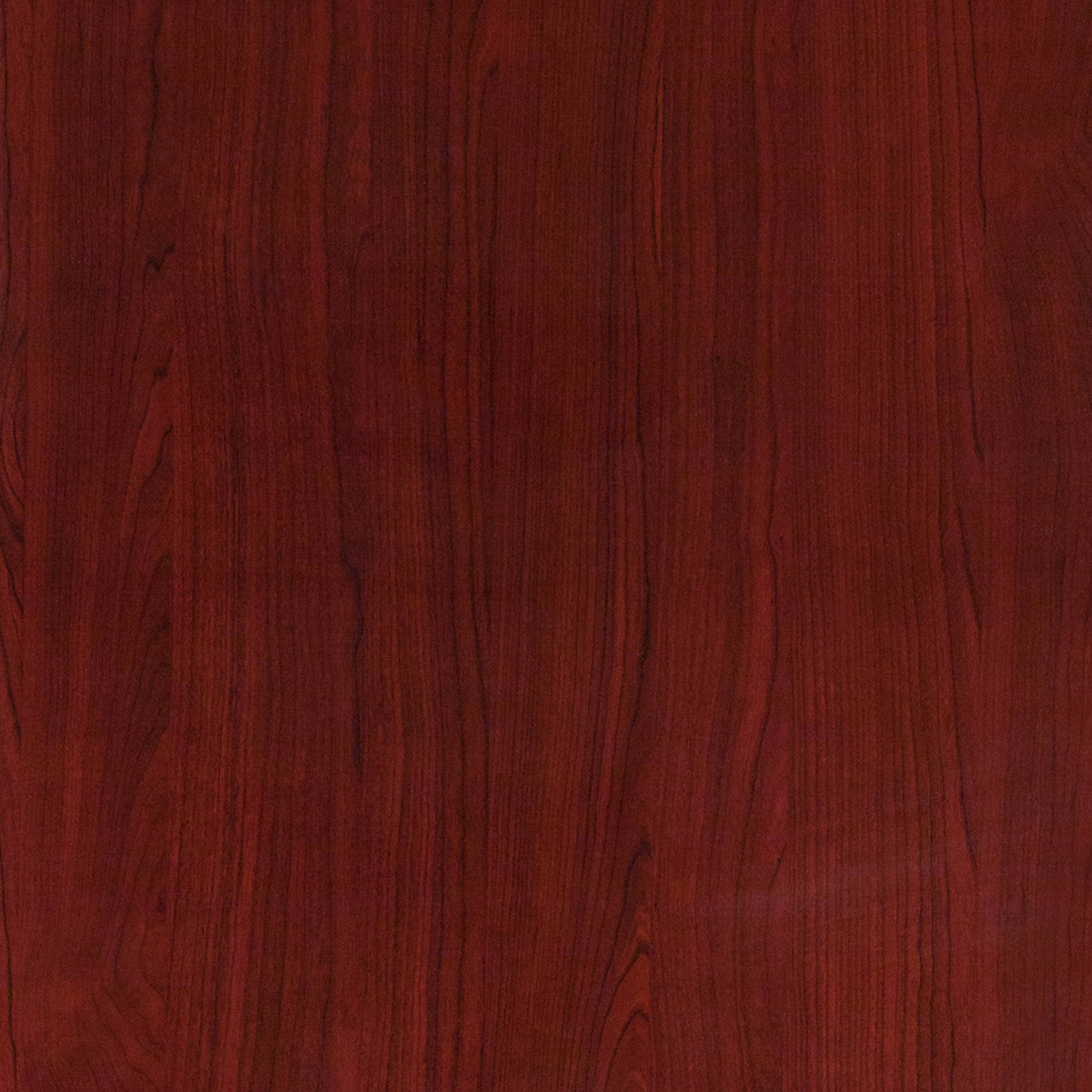 Alt View 2. Emma + Oliver - 30"x60" High-Gloss Resin Table Top with 2" Thick Drop-Lip - Mahogany.