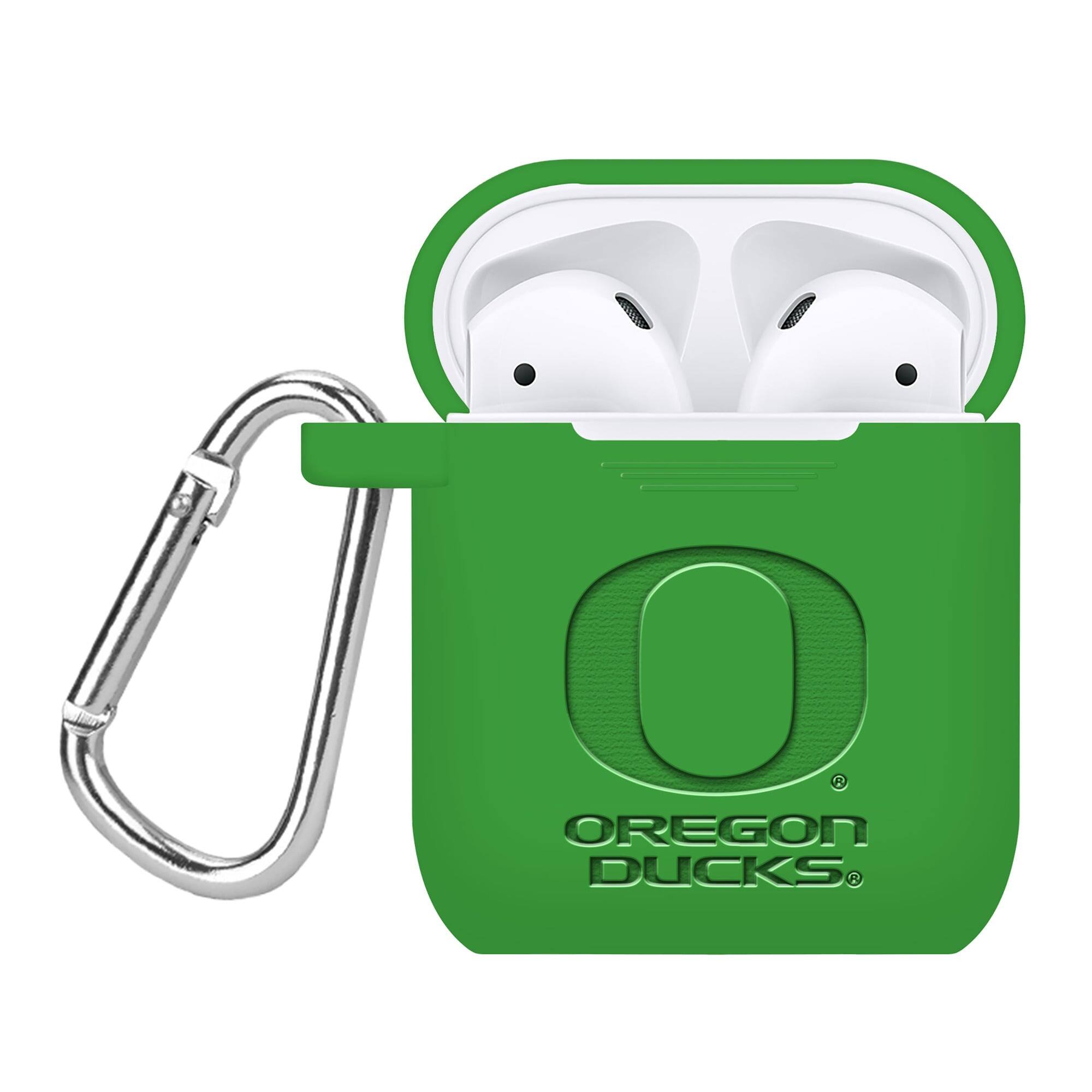 Affinity Bands - Oregon Ducks Debossed Silicone AirPods Case Cover - No Size - Multicolor