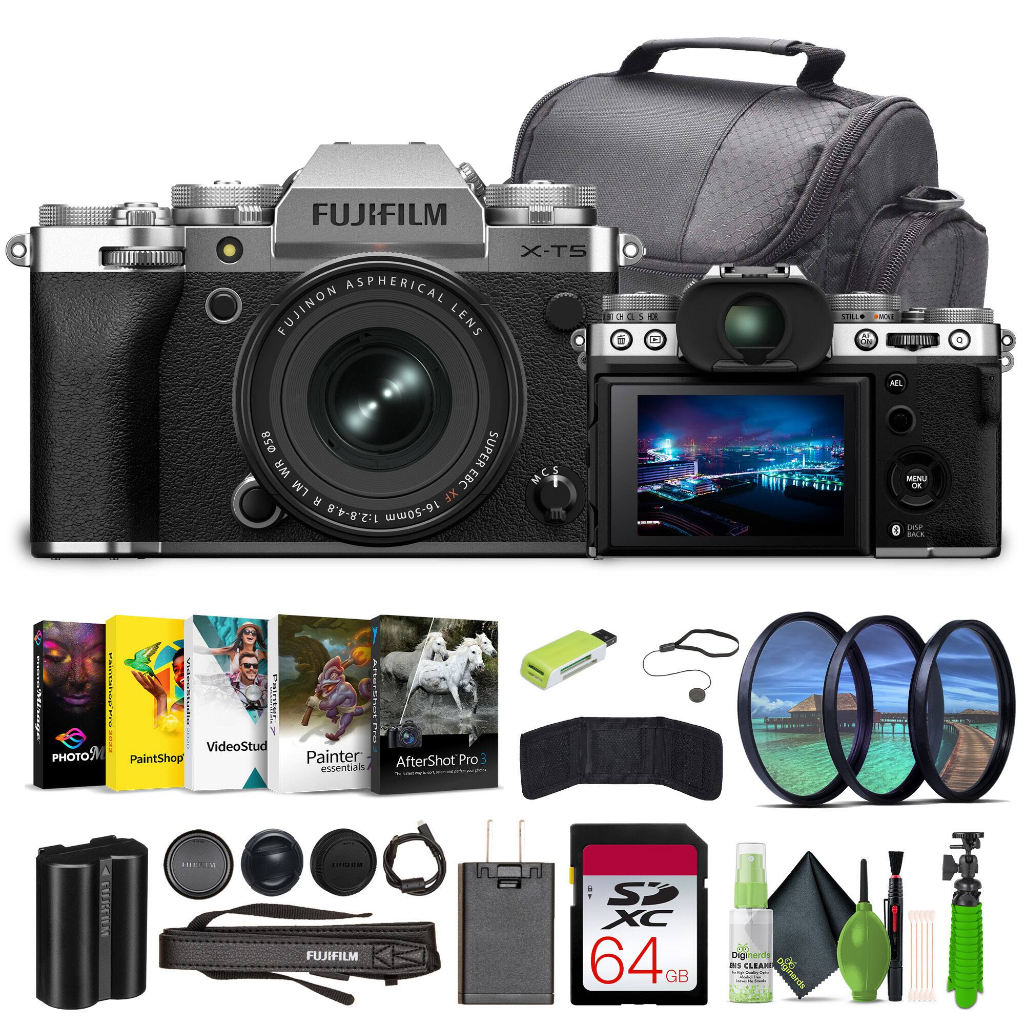FUJIFILM ASPHERICAL FUJINON LENS X-T5 SILE m C AL 058 SUPER WR EBC LM #X 1:2.8-4.8 16-50mm MCS 1 MEN Ln OHLP - : TOSRAA...i  Mhheodiendie  PALOTRE 1 | VideoStud PHOTO} PaintShop Afarshai .... Painter AfterShot Pro essentials CERCIES 11 FUJIFILM SP XC 64. GB Diginords a CLEARS i Adioers reis