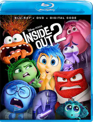 Front. Inside Out 2 - BLU-RAY.