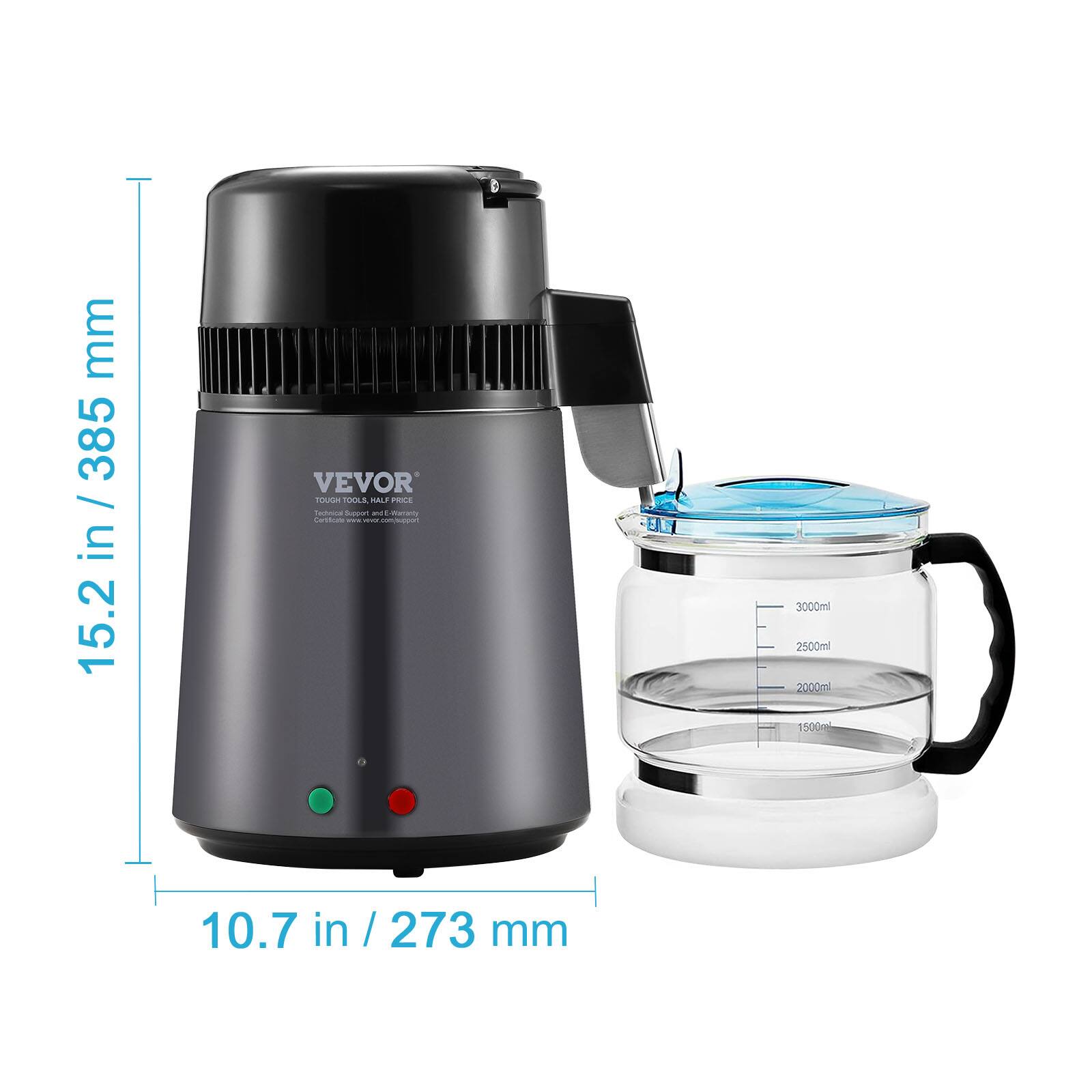 Sure, here is the corrected and grouped text:

- VEVO
- TOUGH TOOLS, HALF PRICE
- 15.2 in / 385 mm
- 10.7 in / 273 mm
- 3000ml
- 2500ml
- 2000ml
- 1500ml