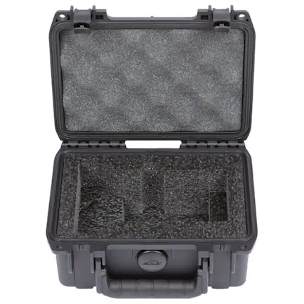 Front. SKB - SKB 3i0705-3-P4 iSeries Zoom PodTRAK P4 Podcast mixer and Accessory Case.