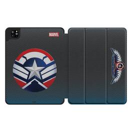 Keyscaper - Marvel Grid Tablet Case - Apple iPad (10th Gen) - Sam Wilson Captain America