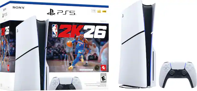 SONY PS5
1TB
4K
HDR
NBA 2K26
THUNDER
Shatos voucher
EVERYONE
ESRB
CH-201
PlayStation5 - E (Everyone)