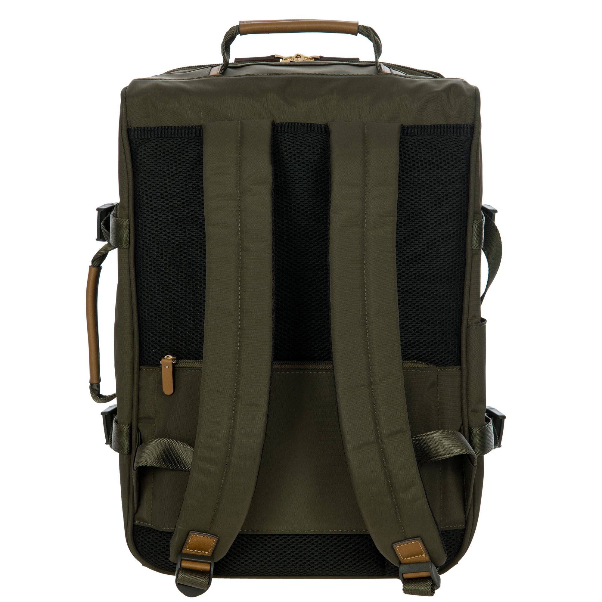 Left. Bric's - X-travel Montagna Backpack, Olive - Olive.