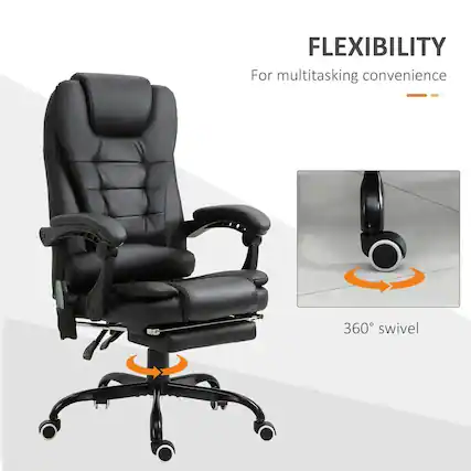 FLEXIBILITY
For multitasking convenience
360° swivel