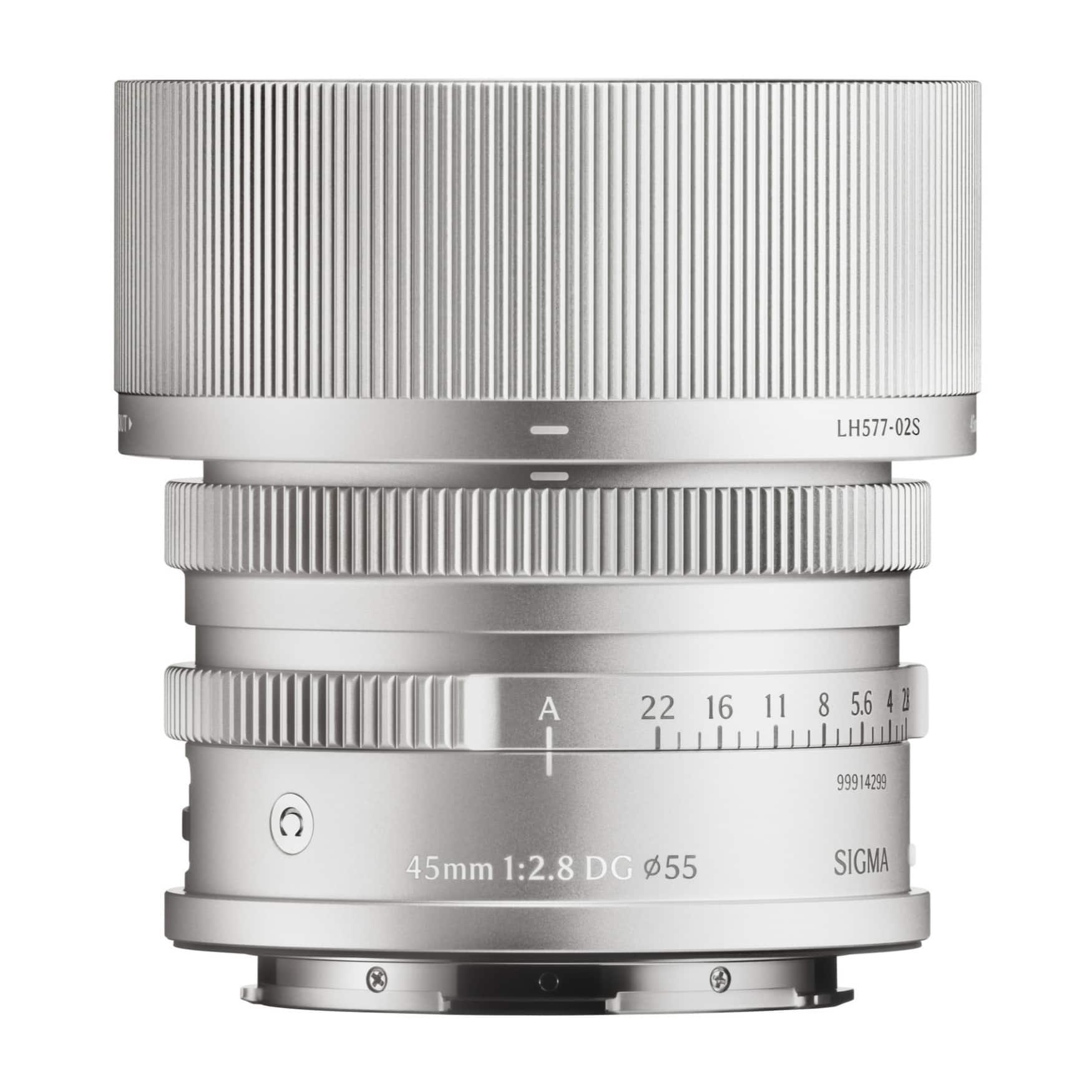 Sigma - 45mm F2.8 DG Full Frame Silver Contemporary Lens for L Mount