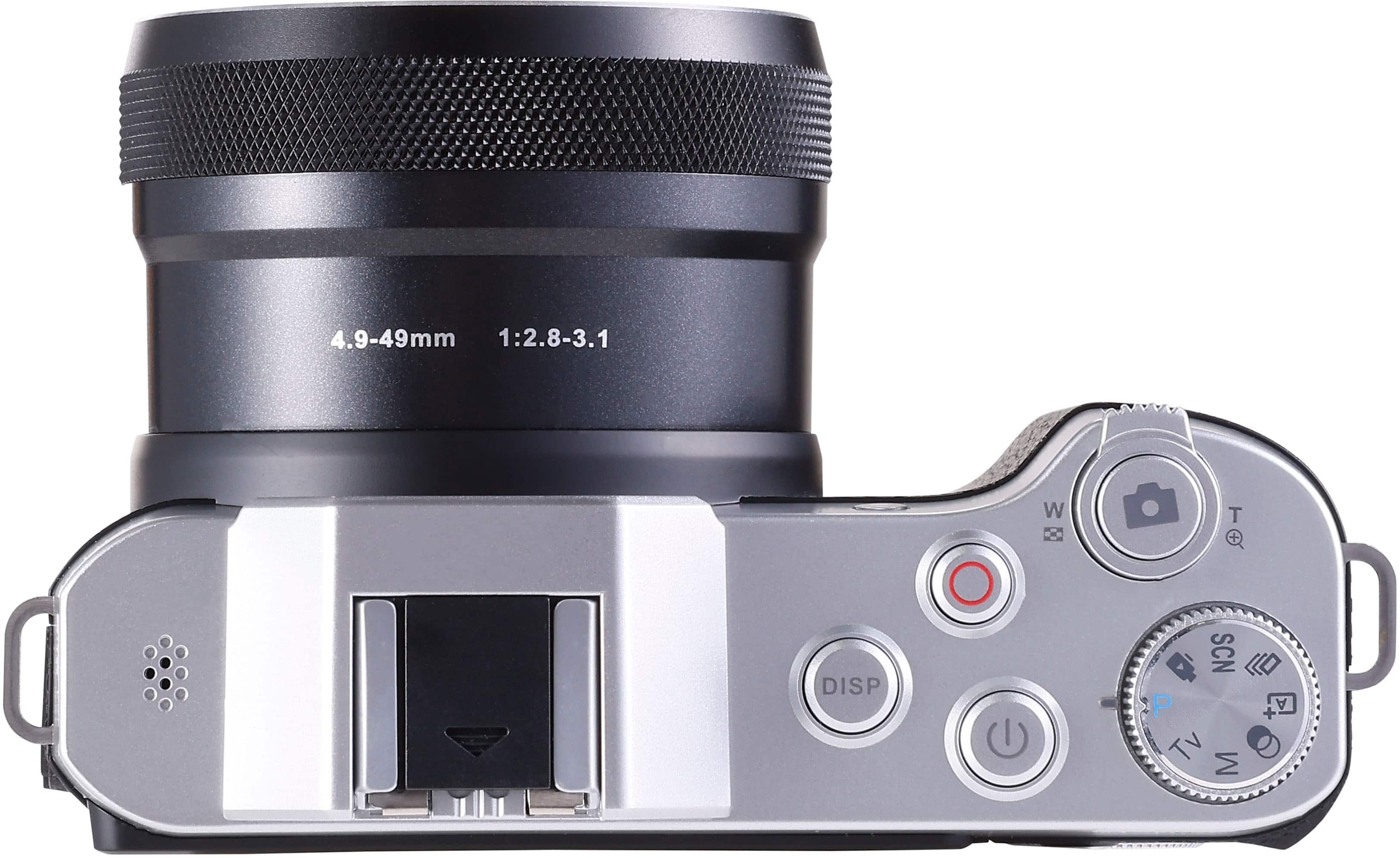 4.9-49mm 1:2.8-3.1 DISP W T Q SCN P A + Tv e M D