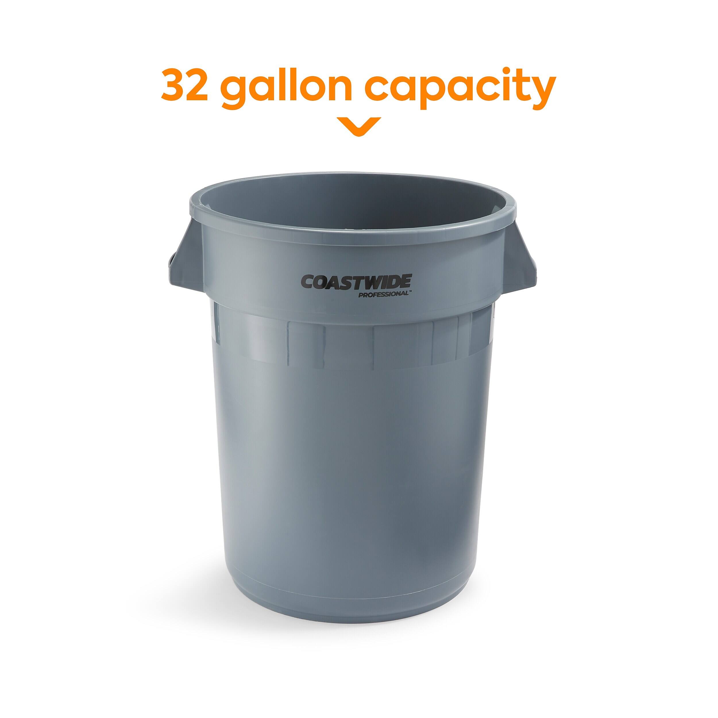 32 gallon capacity  
COASTWIDE PROFESSIONAL