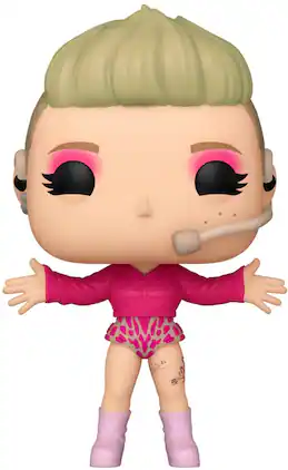Pink - FUNKO POP! Rocks: PINK (Trustfall Tour) - Collectibles - Multicolor