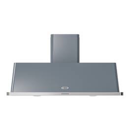 ILVE - 60 inches - Externally Vented - Wall Range Hood - Blue Grey