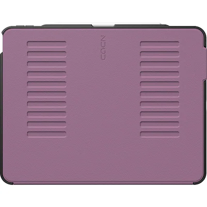 Front. ZUGU - Slim Protective Case for Apple iPad Air 13 M2/M3 (2024/2025) and iPad Pro 12.9 (3rd/4th Generation, 2018/2020) - Berry Purple.