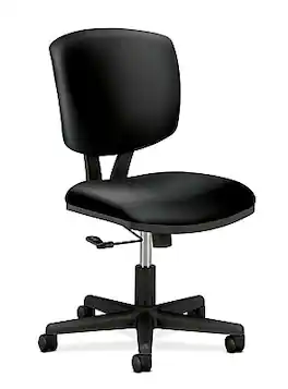 HON - Volt Leather Task Chair, (HON5701SB11T) - Black