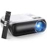 Happrun - Official Licensed Google TV Smart Projector 4K Wi-Fi & Bluetooth Indoor & Outdoor Use - Black