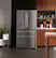 Alt View 30. GE Profile - 22.3 Cu. Ft. 4-Door French Door Counter-Depth Smart Refrigerator with Door-in-Door Storage - Stainless Steel.