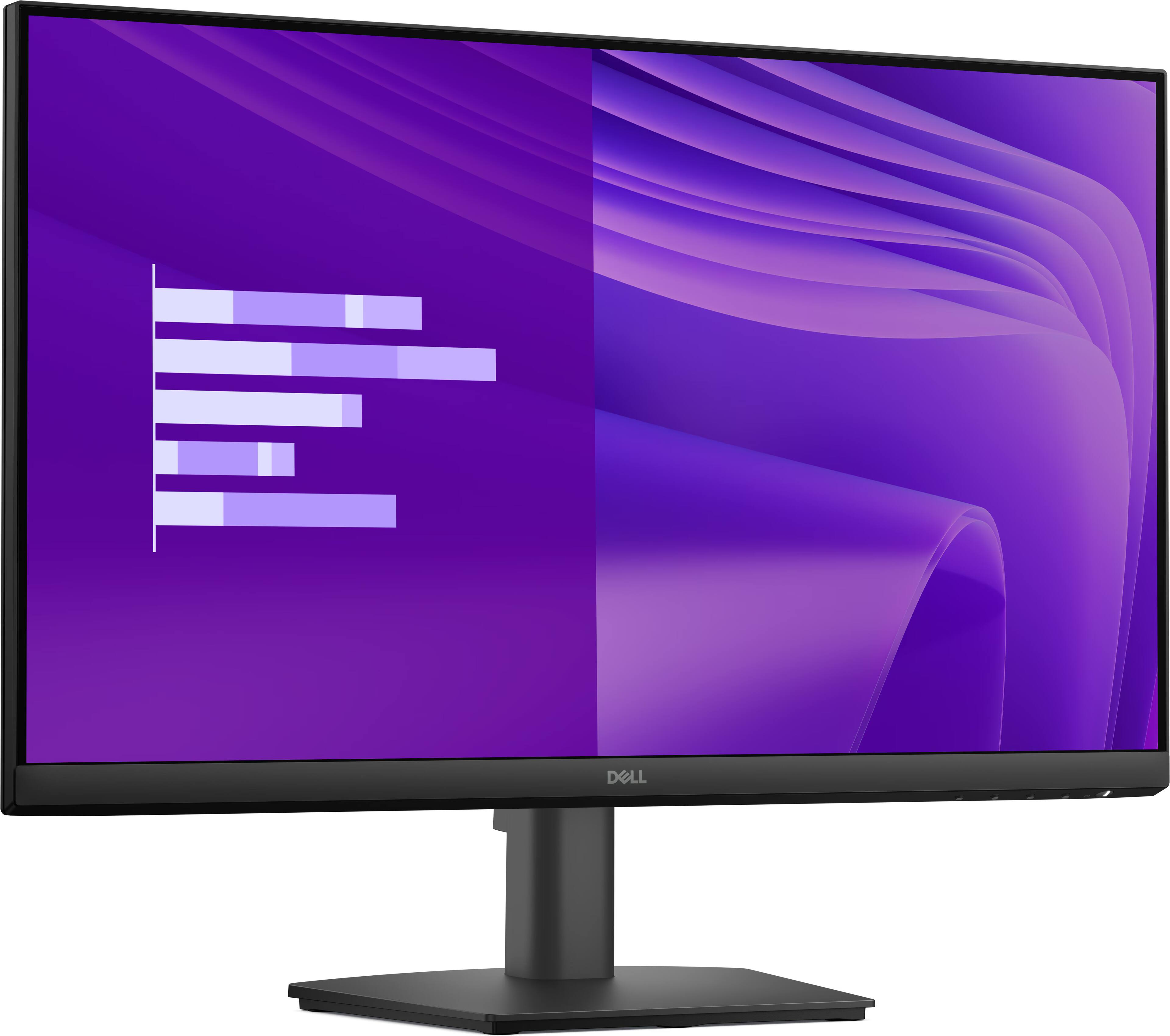 Alt View 1. Dell - Dell Pro 24 24" IPS Monitor, 5ms Response Time, Anti-Glare, VESA Mount, VGA, HDMI, w/DKZ Hub & Single Mount Arm - Black.