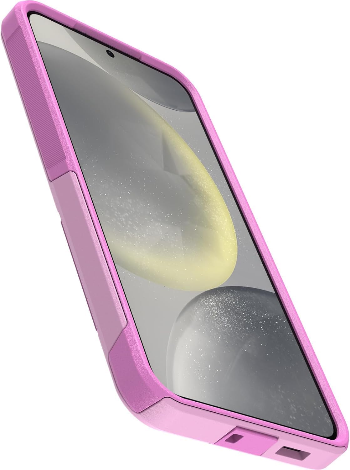 Back. OtterBox - OtterBox - Commuter Series Hard Shell for Samsung Galaxy S24+ - Run Wildflower (Pink).