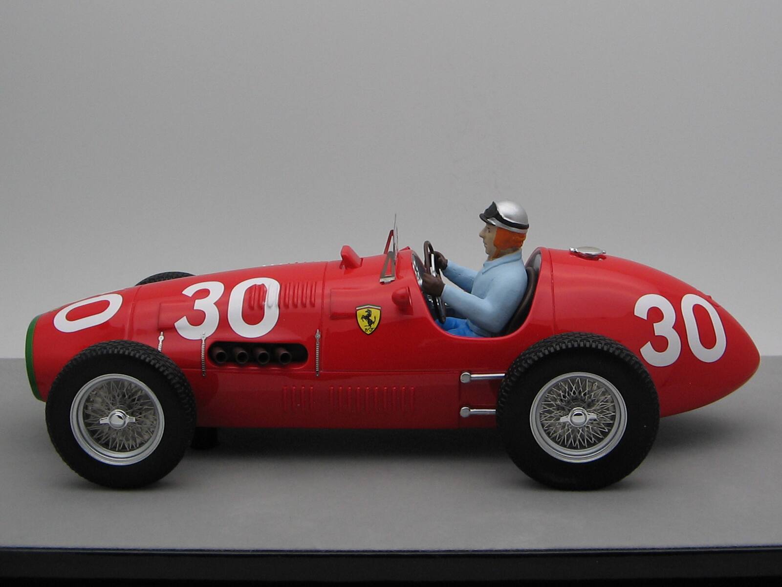 Alt View 2. Tecnomodel - Ferrari 500 #30 Piero Taruffi Winner "F2 Swiss GP" (1952) w/ Driver Figure Ltd Ed to 55 pcs 1/18 Model Car by Tecnomodel.