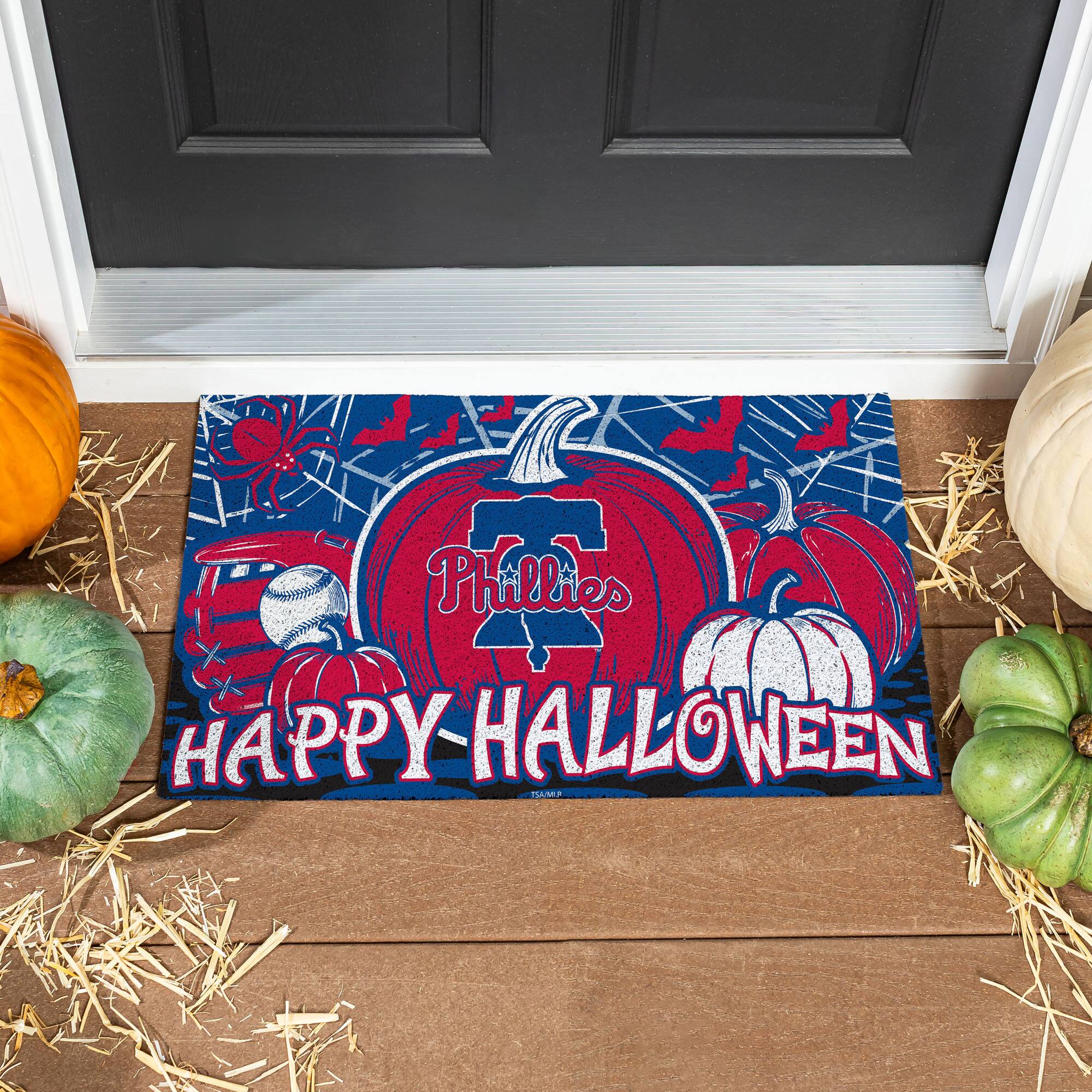 Evergreen Enterprises - 28" x 16" Happy Halloween Turf Door Mat - Multicolor