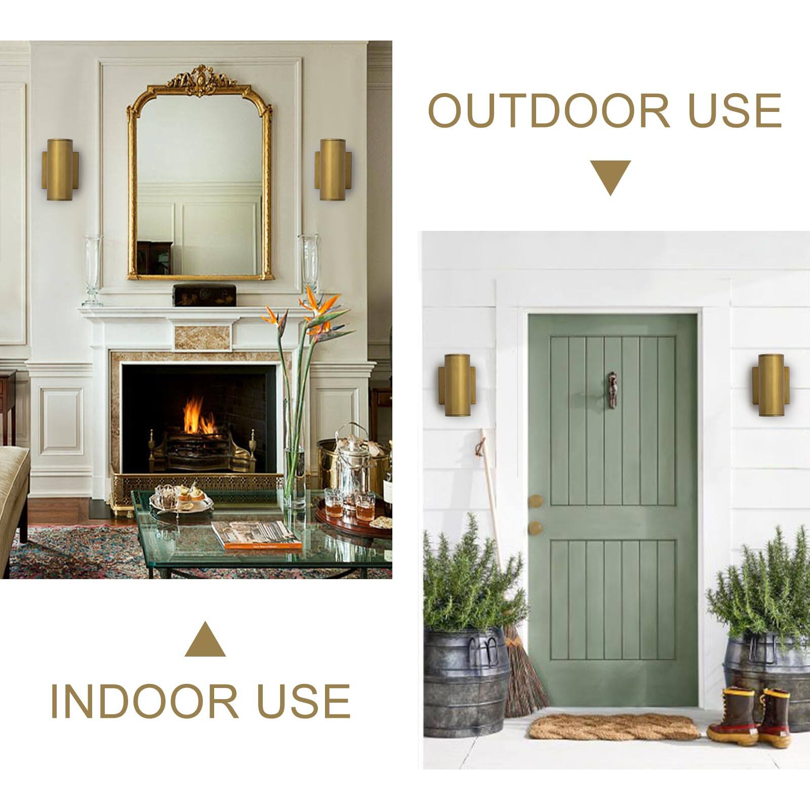 OUTDOOR USE

INDOOR USE