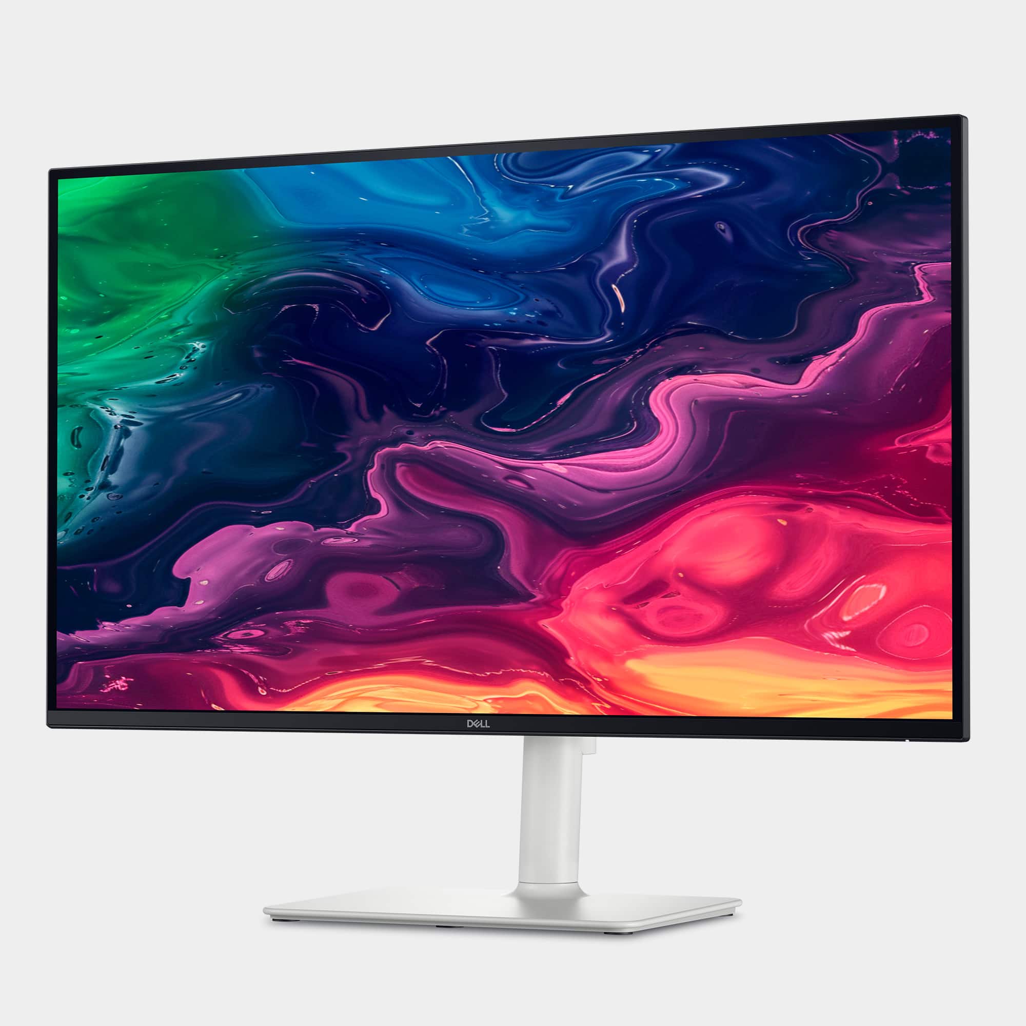 Alt View 9. Dell - S2725QC 27" IPS LED 4K UHD 120Hz FreeSync Premium Monitor (USB-C, HDMI) - Ash White.