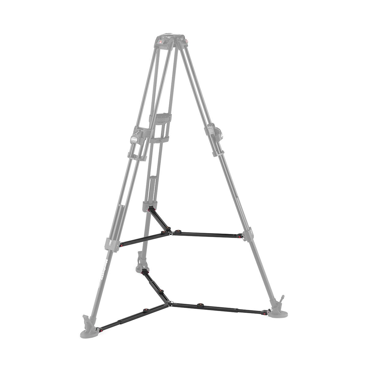 Alt View 3. Manfrotto - Manfrotto 645 3-Section FAST Twin Leg Aluminum Tripod.