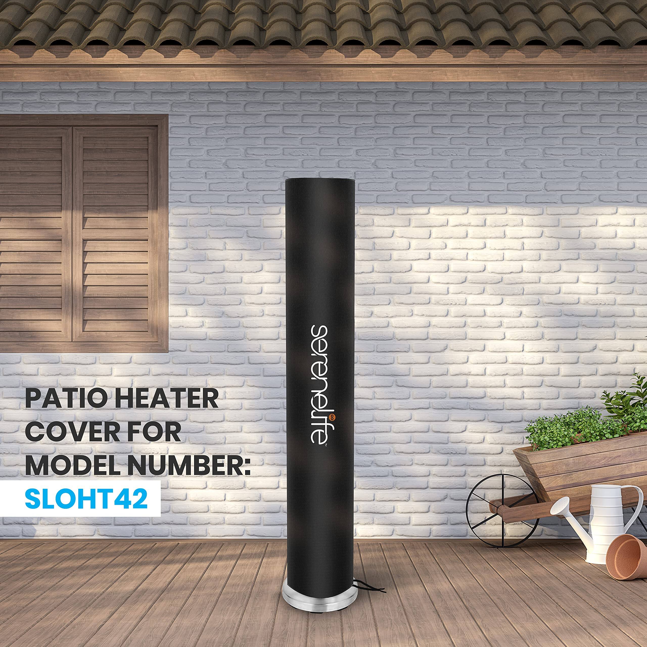 PATIO HEATER COVER FOR MODEL NUMBER: SLOHT42  
serenelife