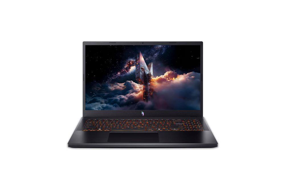Front. Acer - Nitro V 15 15.6" FHD 13th Gen Core i5-13420H 8GB 512GB SSD RTX 4050 Windows 11 Home - Black.