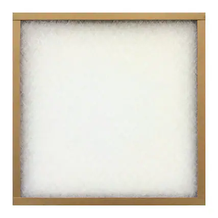 Front. Flanders - Flanders EZ Flow II 8 in. W X 16 in. H X 1 in. D Fiberglass 1 MERV Air Filter 1 pk.