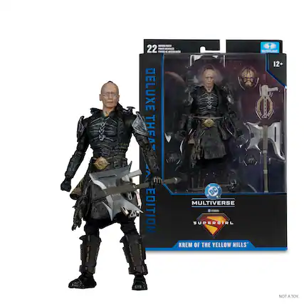 I dAn eh ISEA iane an NIAS A - PARTO 22 PRTS ARTICLES - DELUXE THEATRE DC MULTIVERSE EDITION d T SUPERGIRL KREM OF THE YELLOW HILLS" McFARLANE 12+ NOT A TOY.