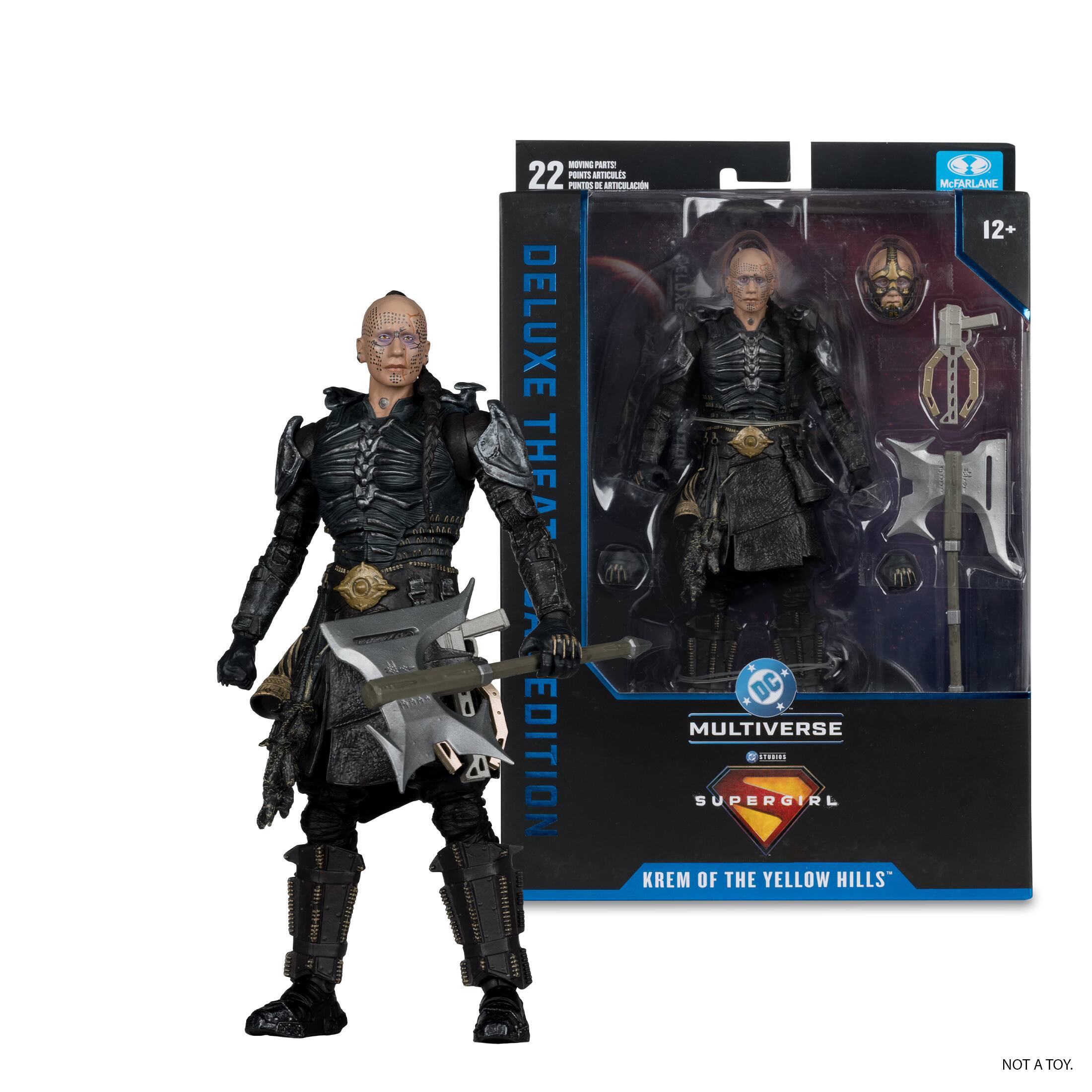 McFarlane Toys - DC Multiverse Krem of the Yellow Hills (Supergirl Movie) 7" Action Figure (Deluxe Theatrical Edition)