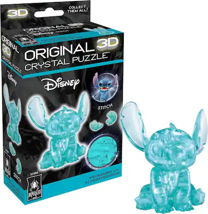 COLLECT THEM ALL!
3D ORIGINAL CRYSTAL PUZZLE
STITCH
31094
Disney
AGES/AGESIANOS 12+
43 PIECES/PIEZAS
BEPUZZLED