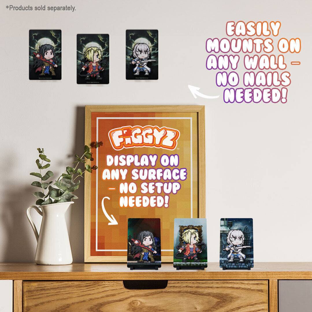 *Products sold separately.

EASILY MOUNTS ON ANY WALL - NO NAILS NEEDED!

FIGGYZ DISPLAY ON ANY SURFACE - NO SETUP NEEDED!