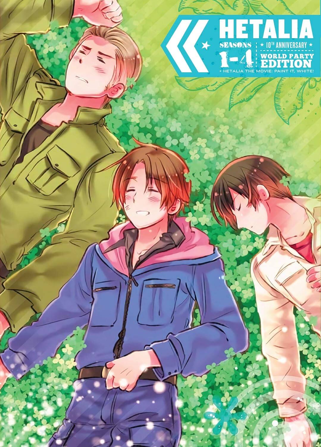 Alt View 1. Hetalia - 10Th Anniversary World Party Collection 1: Seasons One Through Four   - DVD.
