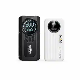 Pursonic - PurZVolt 2-in-1 Car Jump Starter & Tire Inflator and 10,000mAh Fast Charging Power Bank
