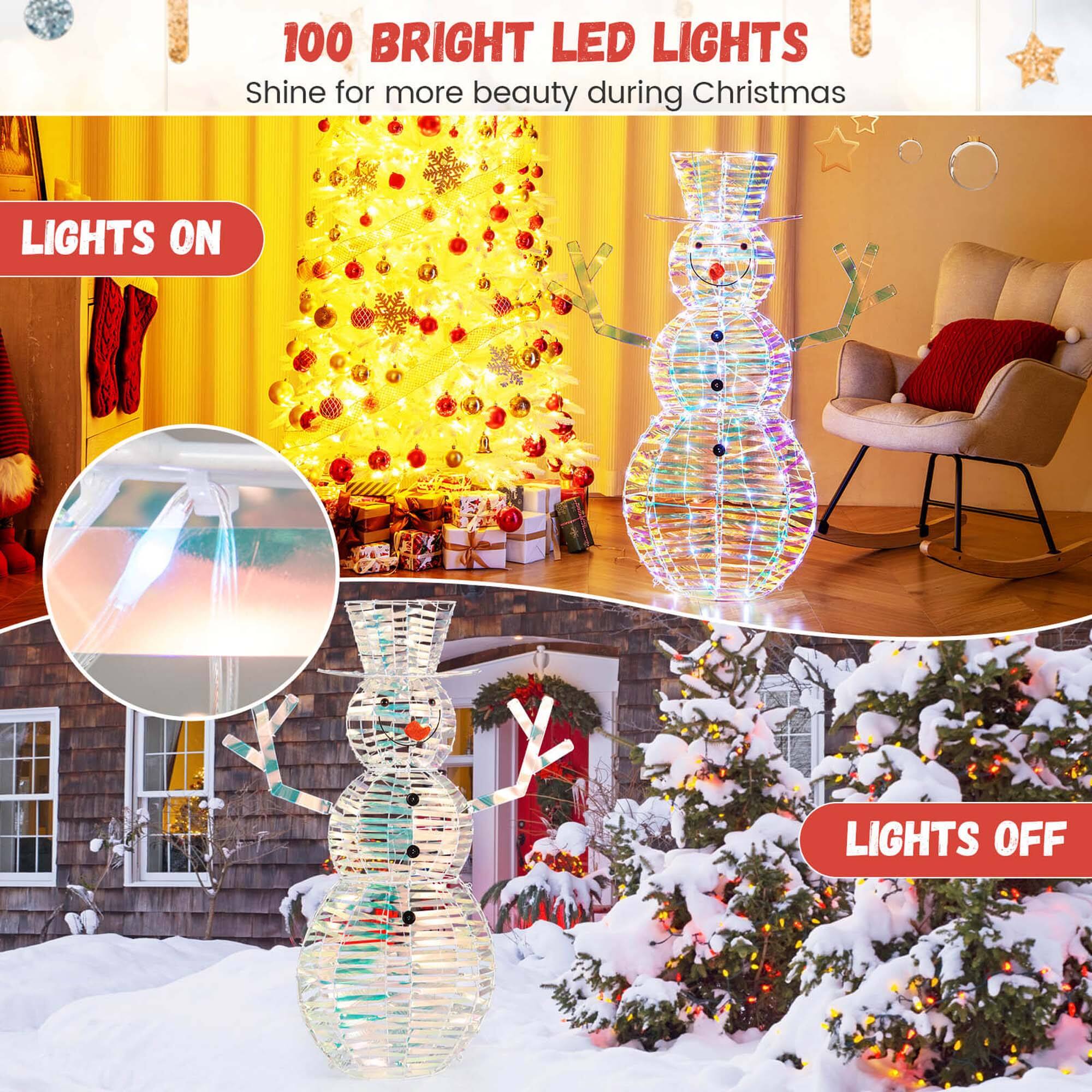 100 BRIGHT LED LIGHTS Shine for more beauty during Christmas

LIGHTS ON

LIGHTS OFF