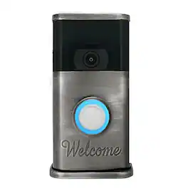 Michael Healy - Welcome Video Doorbell Cover (Ring 2nd Gen) - Antique Pewter