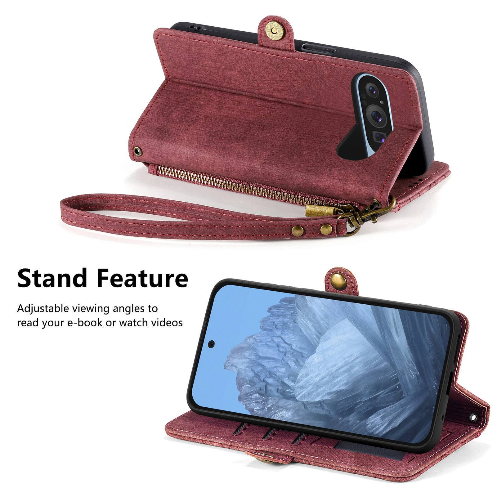 Stand Feature  
Adjustable viewing angles to read your e-book or watch videos