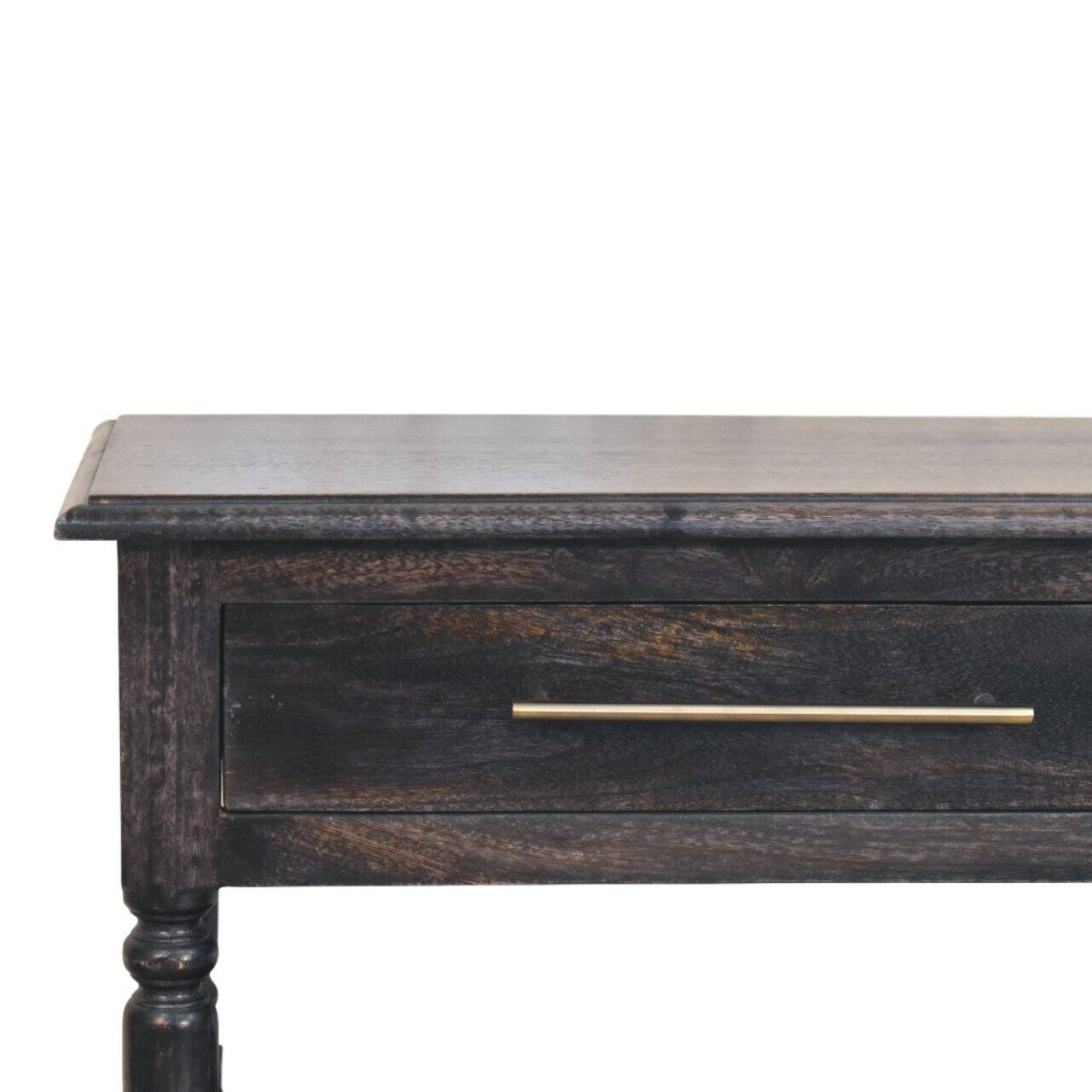 Alt View 5. Artisan Furniture - Artisan Furniture Solid Wood Heritage Turned-Leg Side Table - Brown.