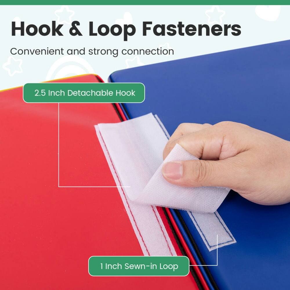 Hook & Loop Fasteners  
Convenient and strong connection  

2.5 Inch Detachable Hook  
1 Inch Sewn-in Loop