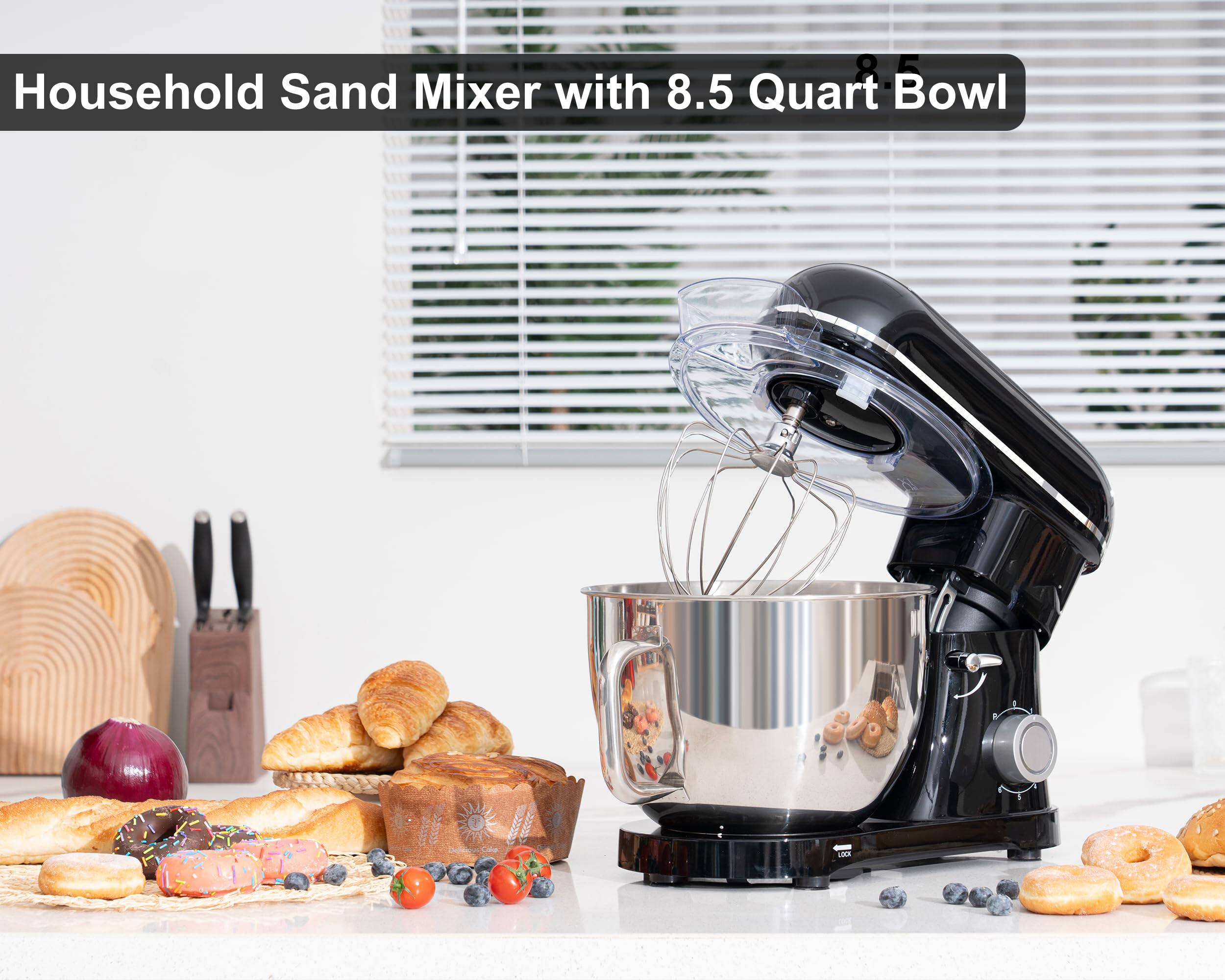 Household Sand Mixer with 8.5 Quart Bowl