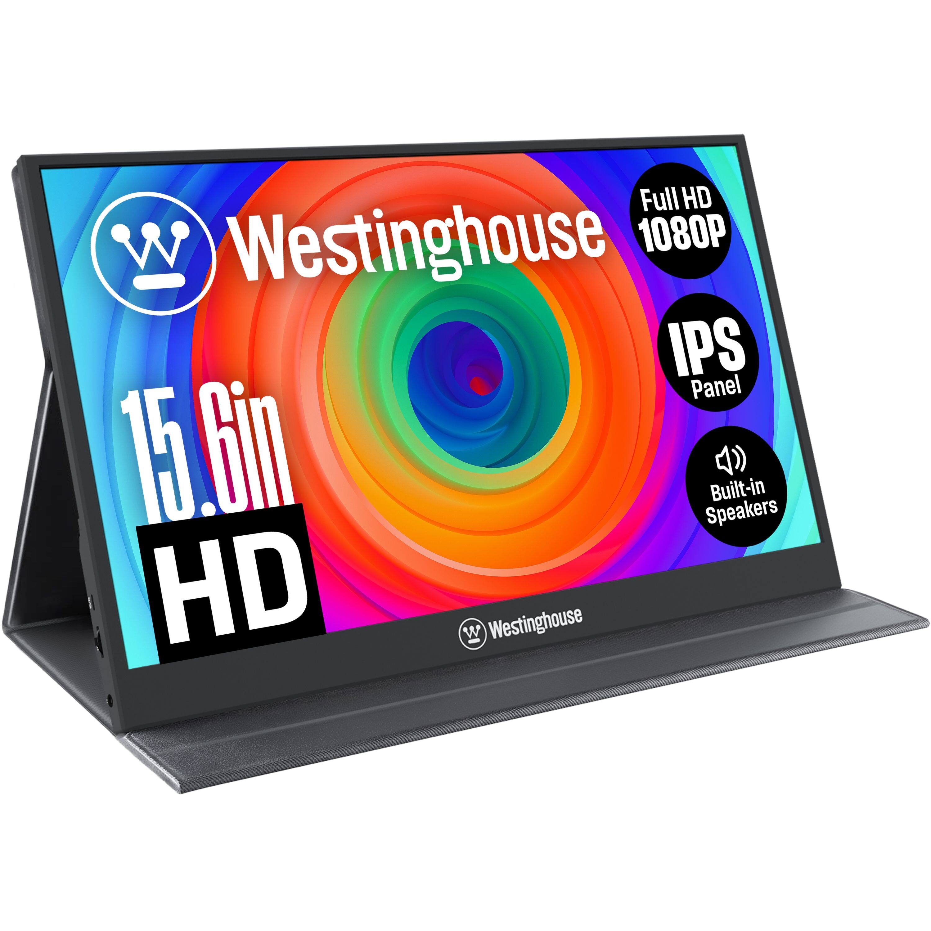 Westinghouse - Portable Monitor - Black