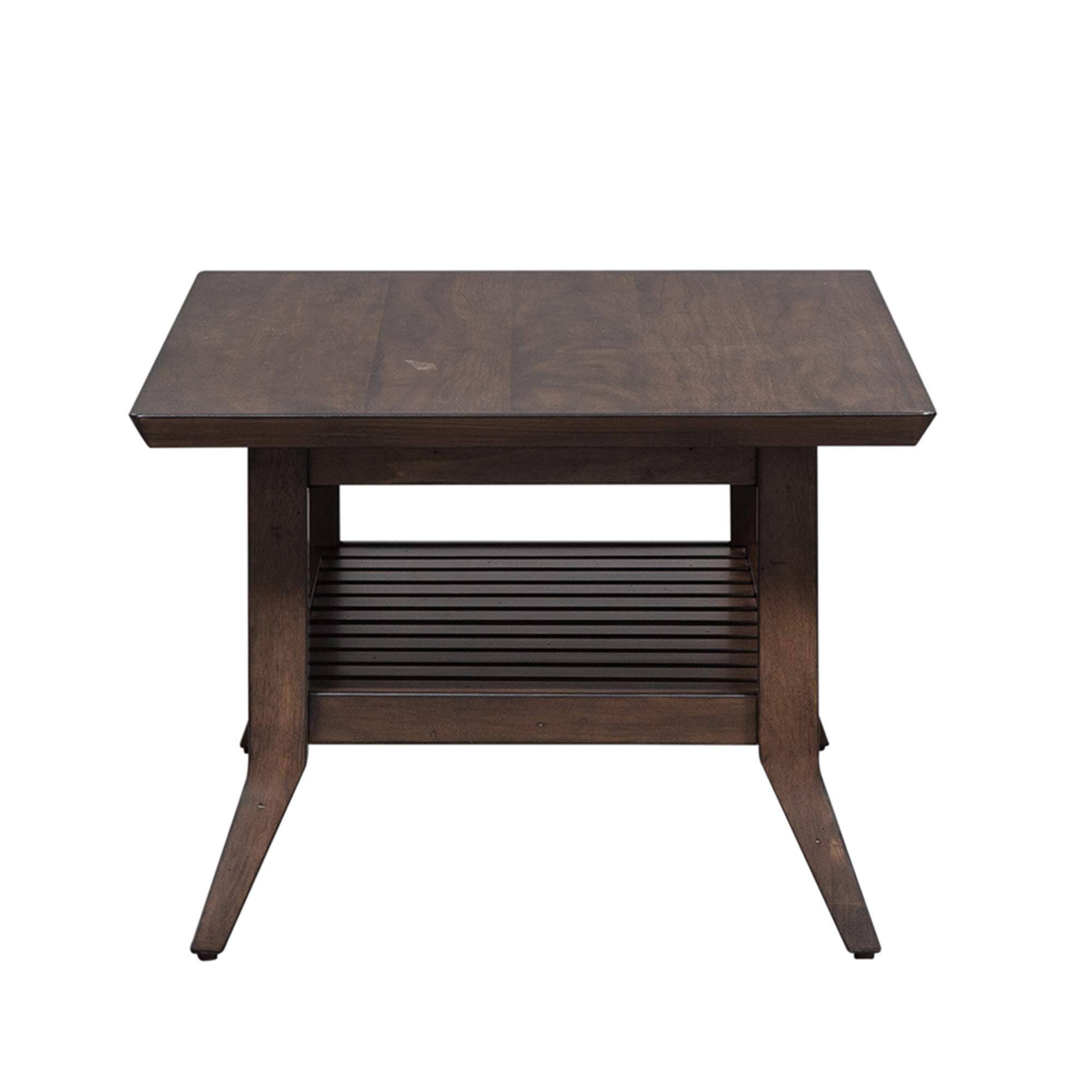 Alt View 1. Liberty Furniture Industries - Ventura Blvd Rectangular Cocktail Table in Bronze Spice - Brown.