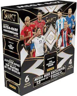 Panini - 2026 Select Road to FIFA World Cup Mega Box