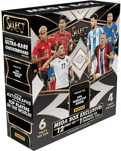 world cup booster box 2025 Panini Prizm Club Soccer Blaster FIFA Trading Cards Includes Blaster-Exclusive Prizms, Rookies & Inserts Official Panini Retail Set : Sports & Outdoors The Panini FIFA World Cup 2026 Official Sticker Collection begins here Panini 2026 Select Road to