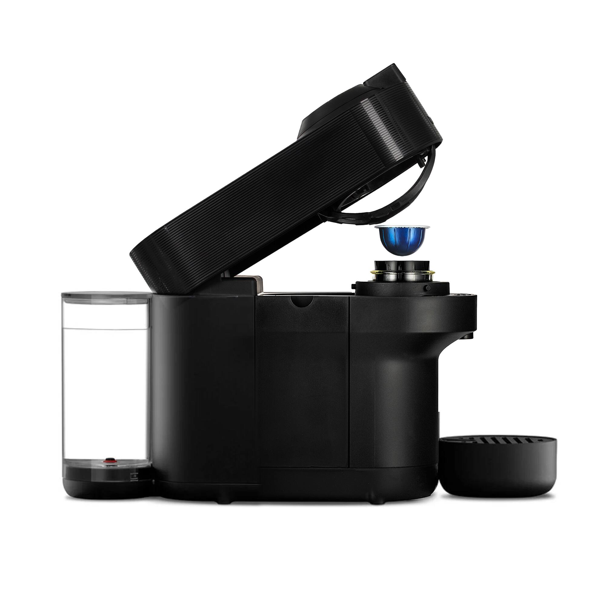 Alt View 1. Nespresso - Nespresso Vertuo Pop by De'Longhi Coffee and Espresso Maker with Coffee Tasting Set, Black - Black.