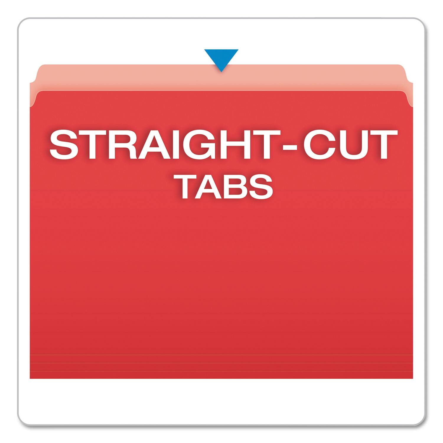 STRAIGHT-CUT TABS