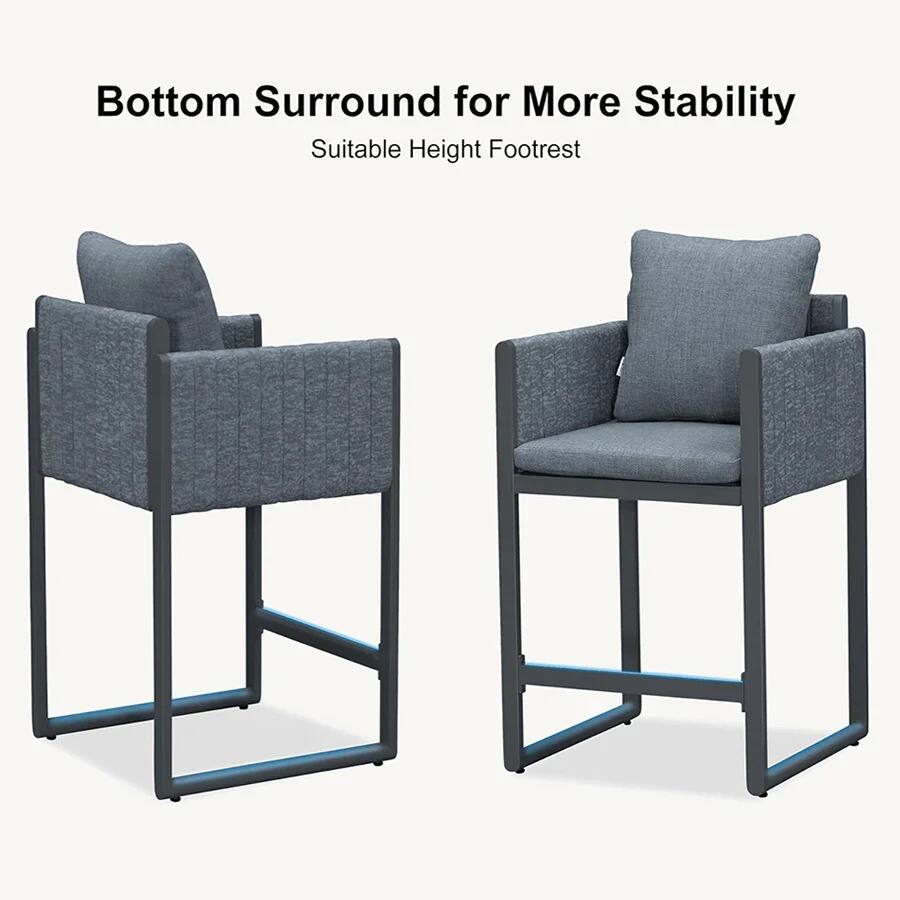 Bottom Surround for More Stability  
Suitable Height Footrest
