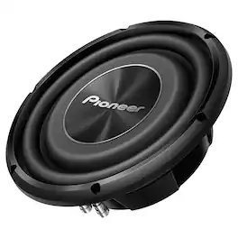 Pioneer - A-Series TS-A2500LS4 Shallow-Mount 10" 1200W Max Subwoofer - Black