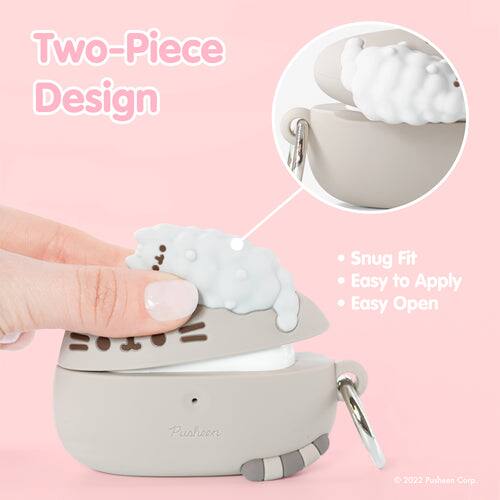 Two-Piece Design  
Snug Fit  
Easy to Apply  
Easy Open  

© 2022 Pusheen Corp